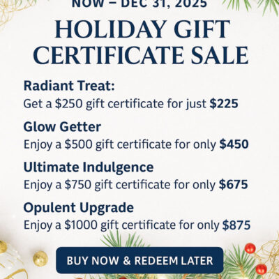Holiday Gift Certificate Sale