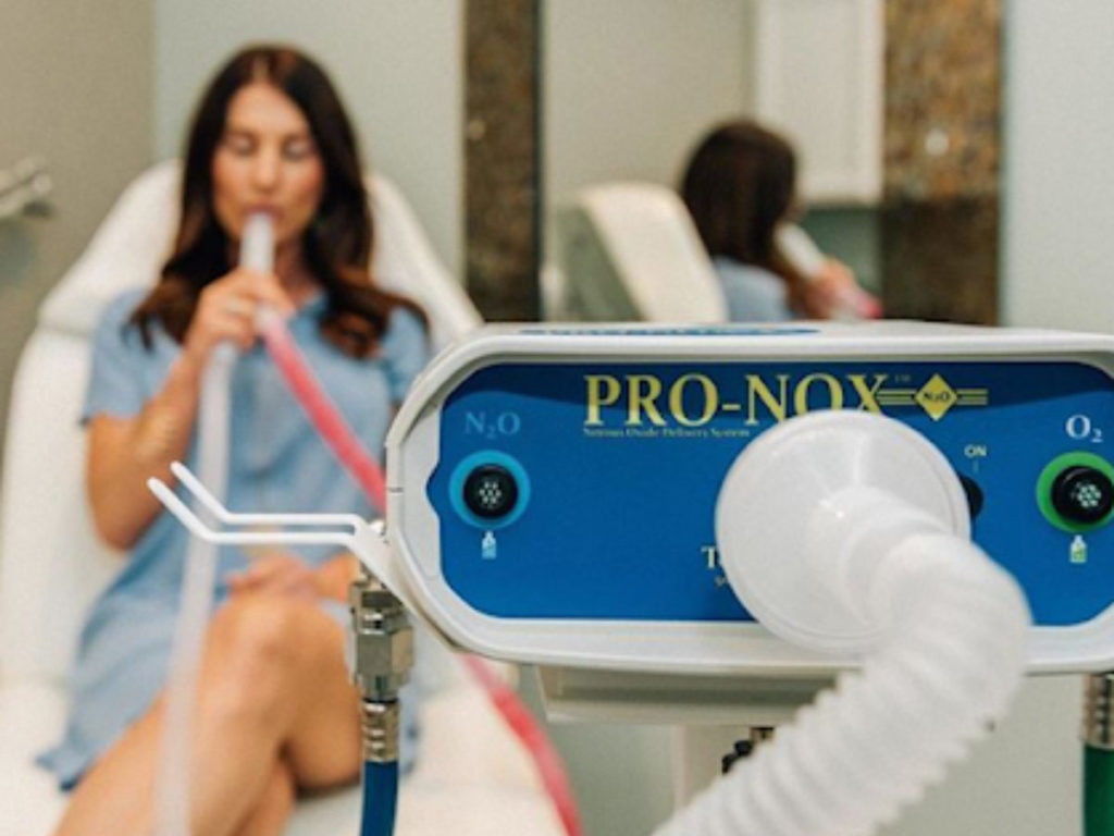 Patient using Pro-Nox