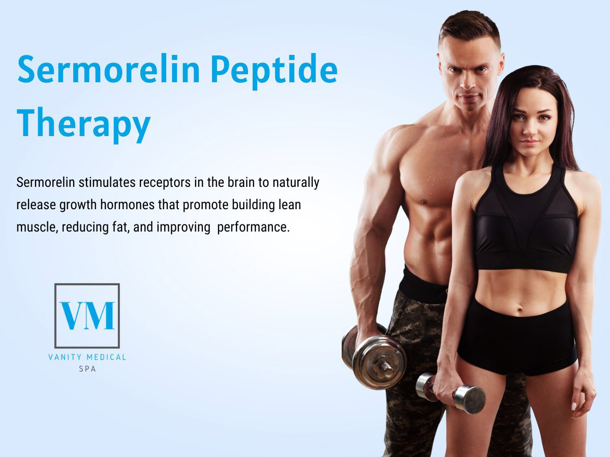 Sermorelin Peptide Therapy in Bergen County. Call Vanity Medical Spa