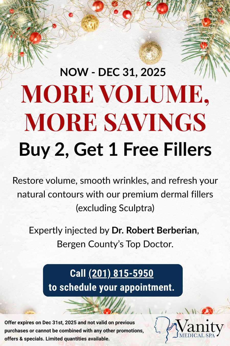 Filler Special – Buy 2, Get 1 Free Filler