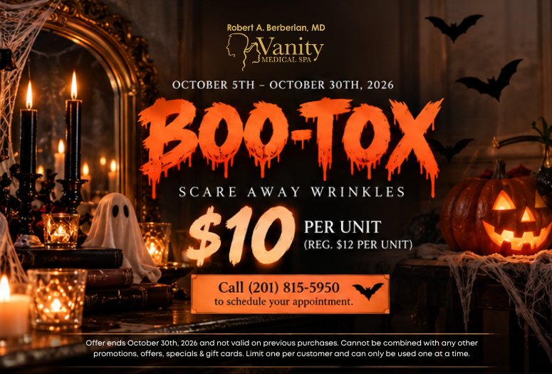 Boo-Tox Halloween offer, $10 per unit, regular $12